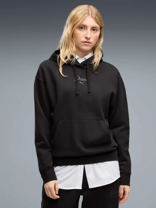 Жіноче Худі PUMA Ess Script Comfort Hoodie Fl фото 3
