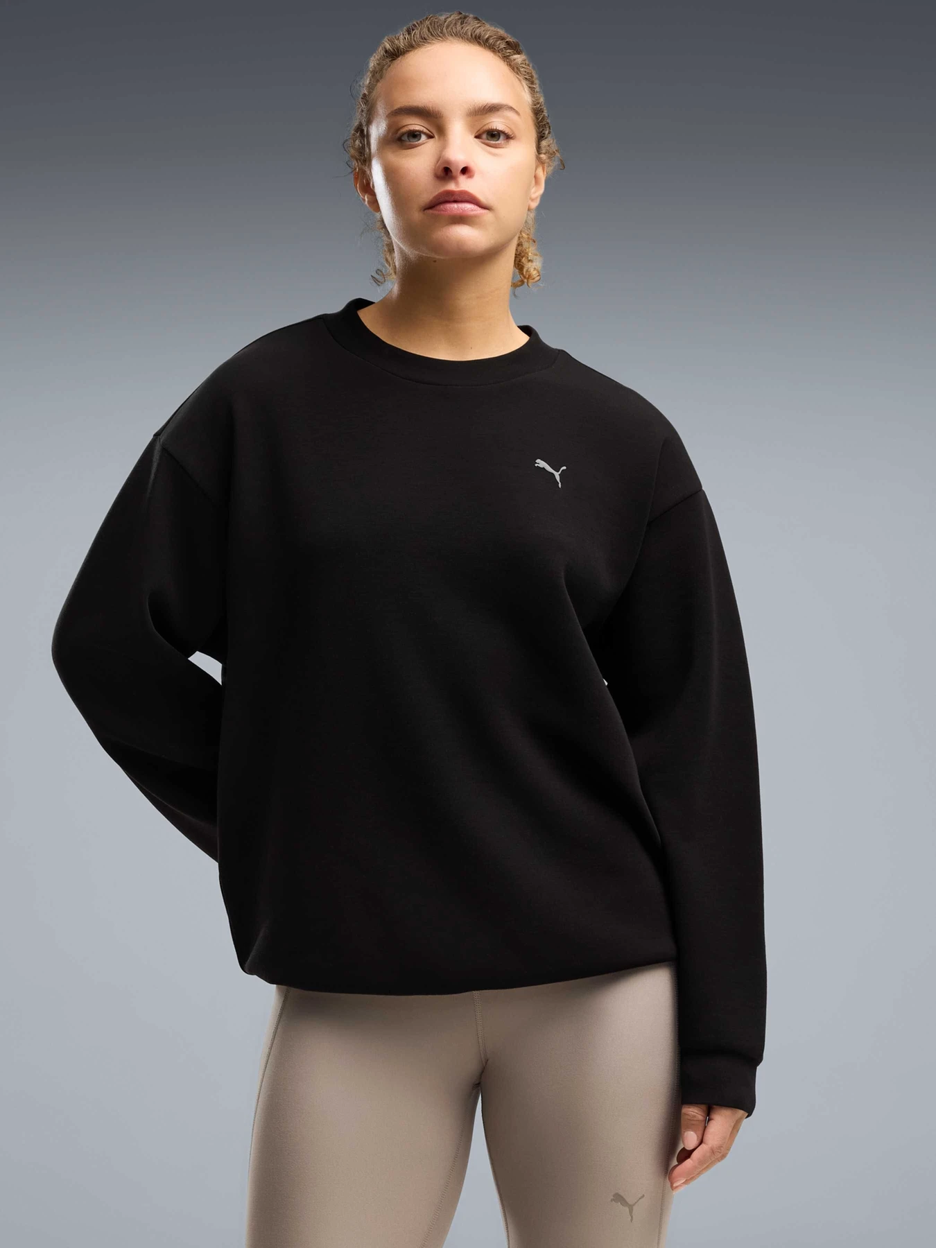 Худи и свитшоты PUMA W Cloudspun Crew Neck модель 529154 Фото