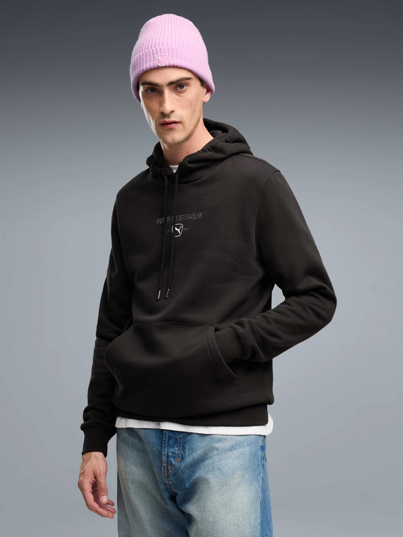 Худи и свитшоты PUMA Class Graphic Hoodie Fl модель 694295 Фото