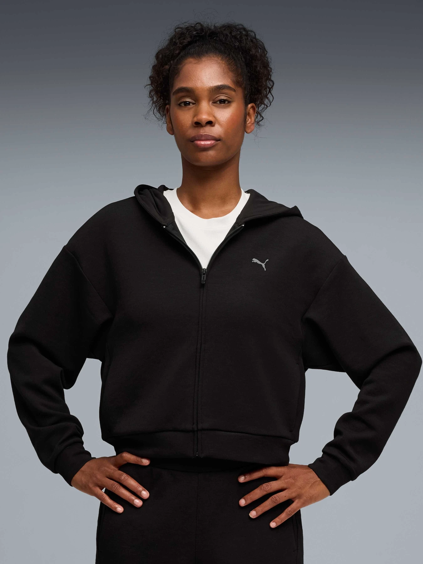 Худи и свитшоты PUMA W Cloudspun Fz Hoodie модель 528958 Фото
