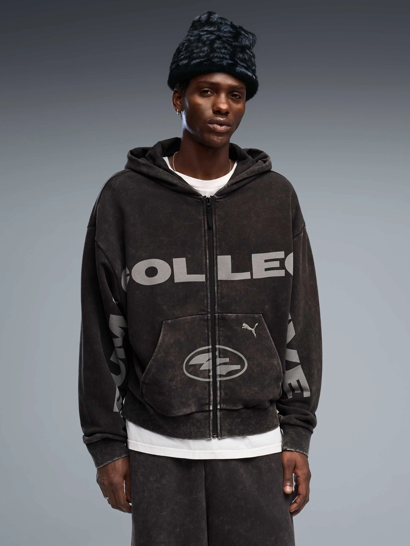 Худі та світшоти PUMA Spc Boxy Fz Hoodie модель 638730 Фото