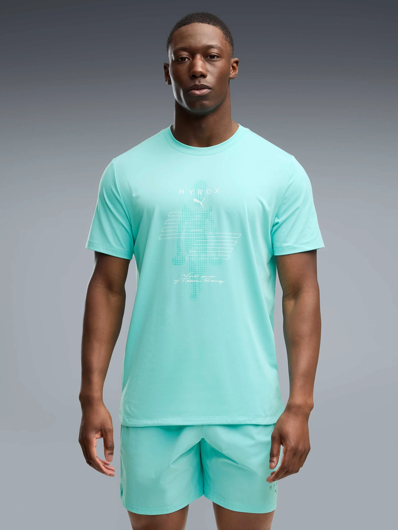 Футболки и поло PUMA M x Hyrox Cloudspun Tee модель 529231 Фото