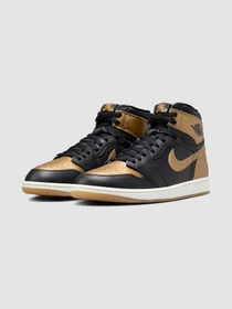 Кросівки Jordan 1 Retro High Og "Black And Gold" модель DZ5485-071 Фото