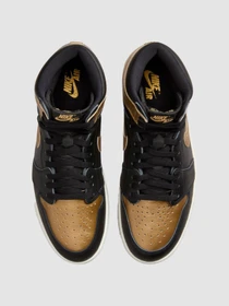 Кросівки Jordan 1 Retro High Og "Black And Gold" модель DZ5485-071 Фото