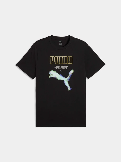 Футболки и поло PUMA Graphics Cyber Tee модель 694361 Фото