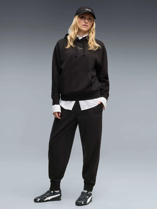 Жіночі Спортивні штани PUMA Ess Script Sweatpants Fl фото 3