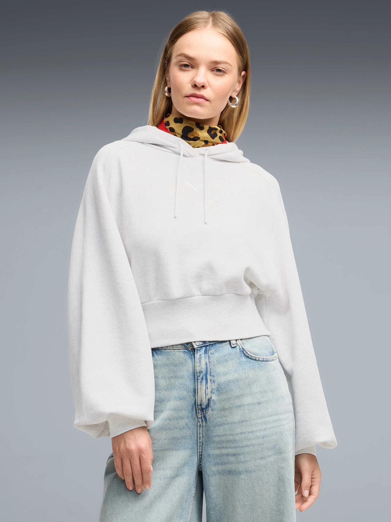 Худи и свитшоты PUMA Ess Cropped Hoodie модель 636671 Фото