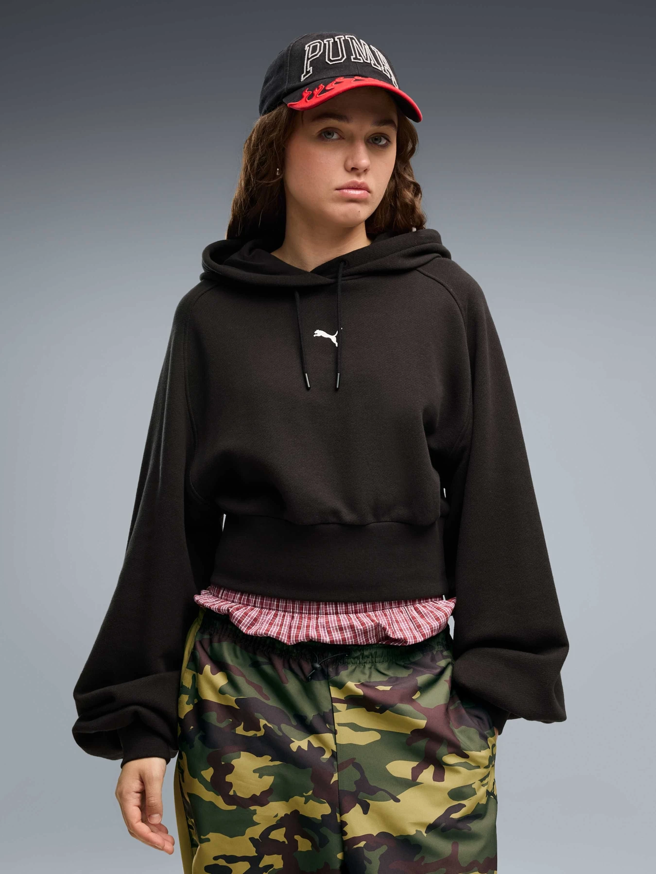 Худи и свитшоты PUMA Ess Cropped Hoodie модель 636671 Фото