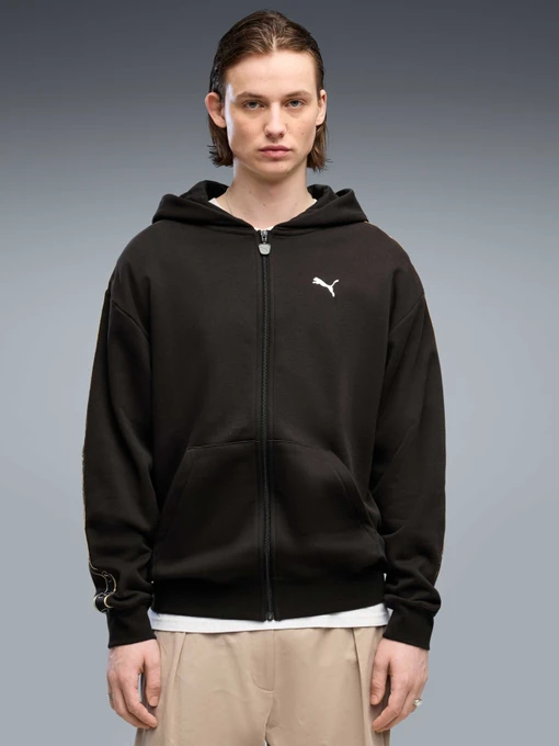 Чоловіча Спортивна кофта PUMA Ess Elevated Tape Relaxed Fu фото 3