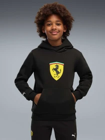 Худи и свитшоты PUMA Ferrari Kids Shield Hoodiefl модель 637033 Фото