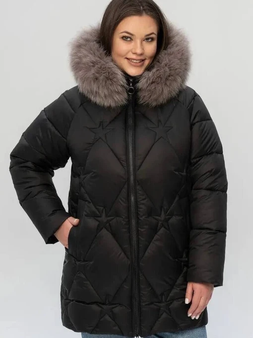 Куртки и дубленки UVENTUM модель LRD-05-K-PES-BLC Фото