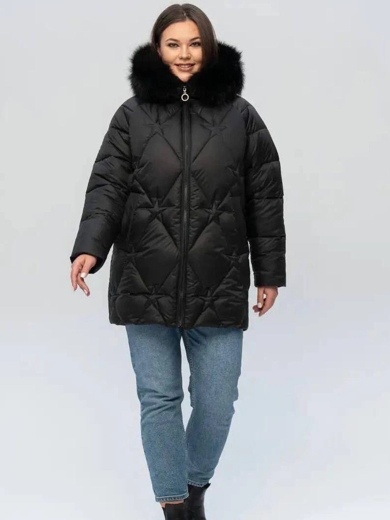 Куртки и дубленки UVENTUM модель LRD-05-CH-PES-BLC Фото