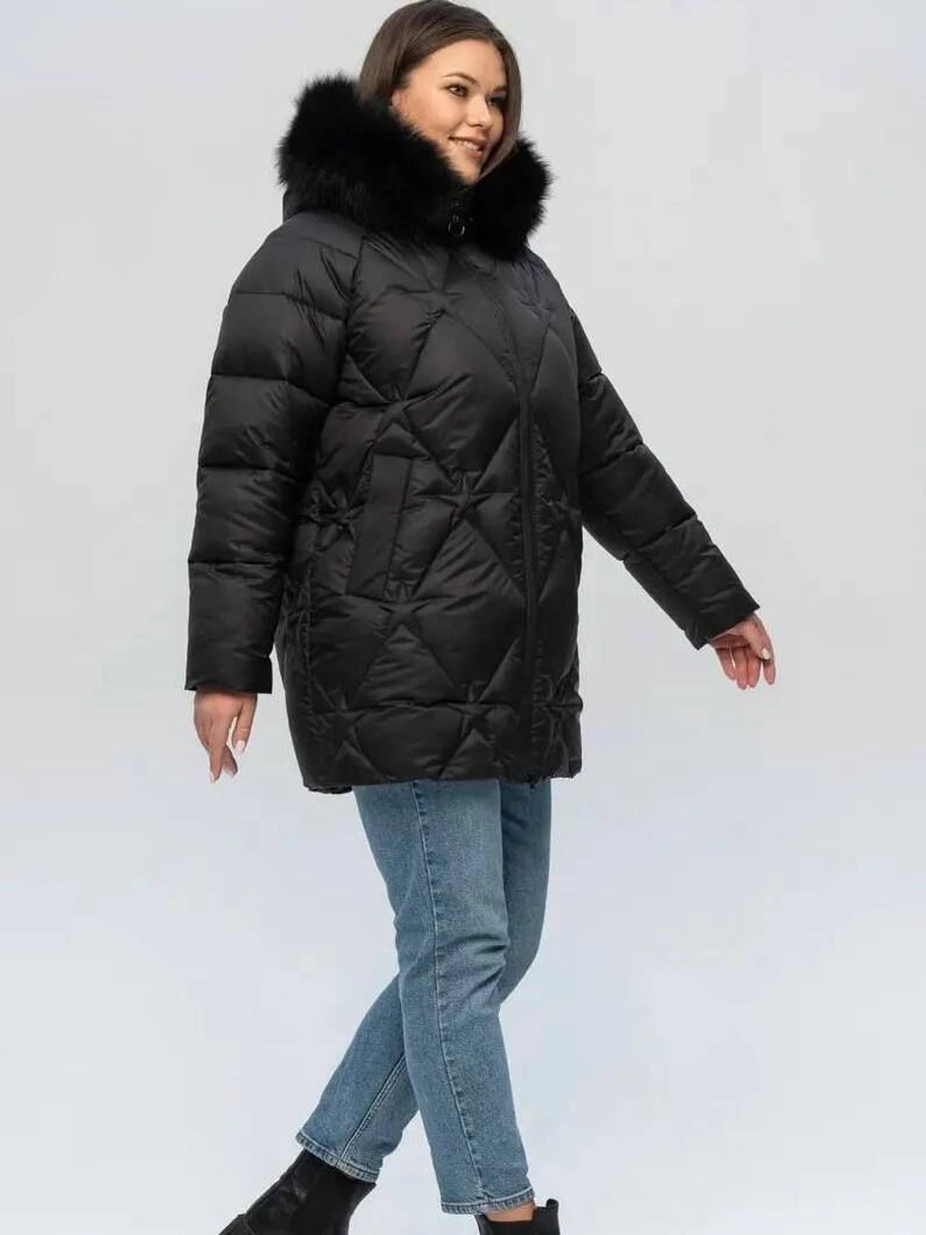Куртки и дубленки UVENTUM модель LRD-05-CH-PES-BLC Фото