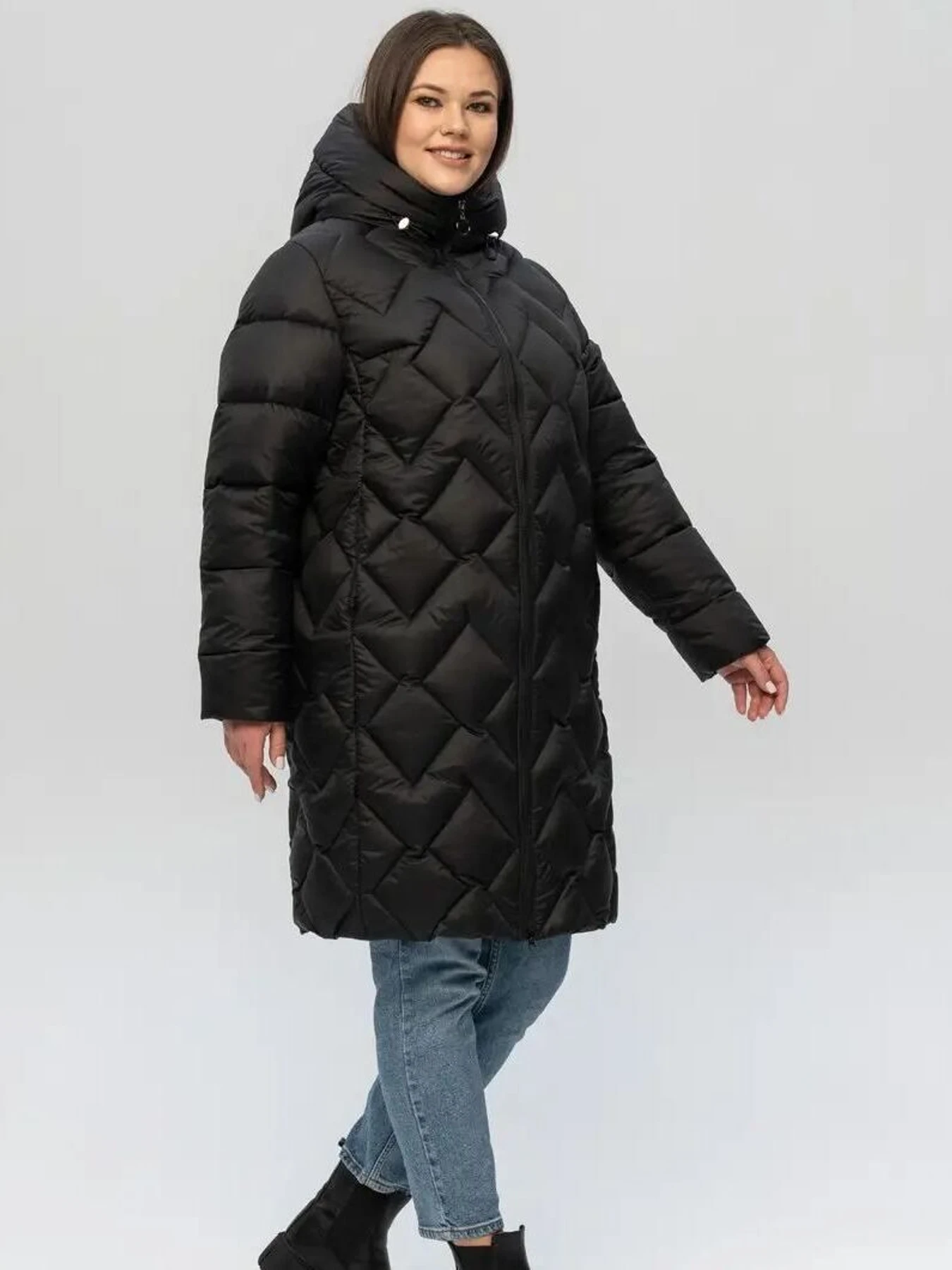 Куртки и дубленки UVENTUM модель LRD-07-1-BLC Фото