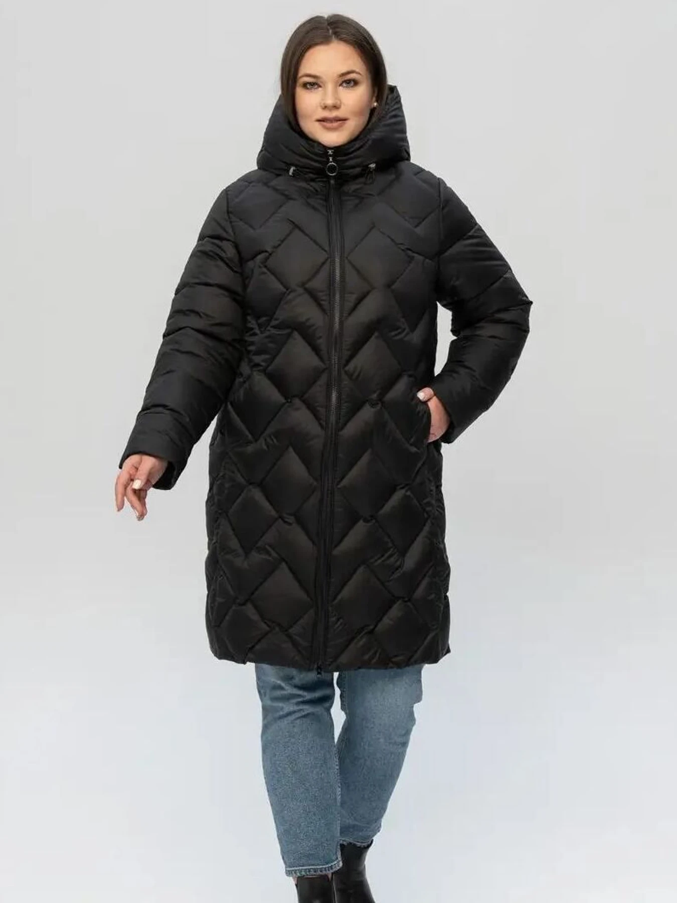 Куртки и дубленки UVENTUM модель LRD-07-1-BLC Фото