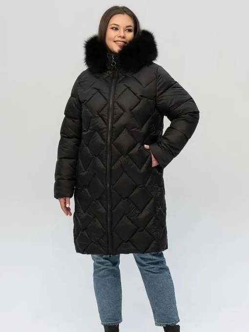 Куртки и дубленки UVENTUM модель LRD-07-PES-BLC Фото