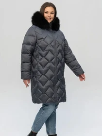 Куртки и дубленки UVENTUM модель LRD-07-PES-GR Фото