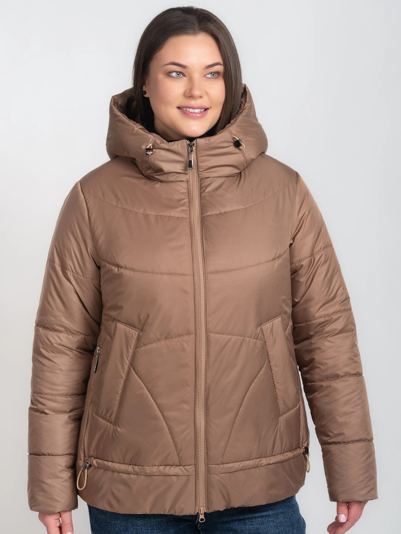 Куртки та дублянки UVENTUM модель LRD-202-beige Фото
