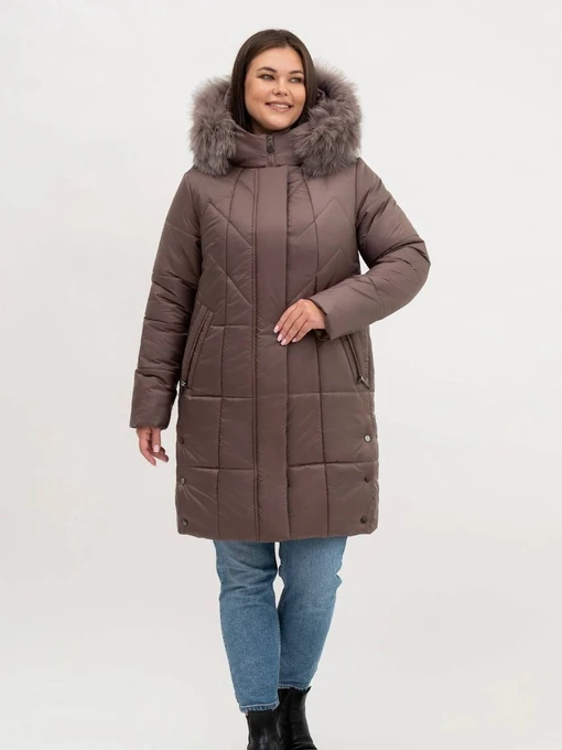 Куртки та дублянки UVENTUM модель LRD-8-pes-mocha Фото