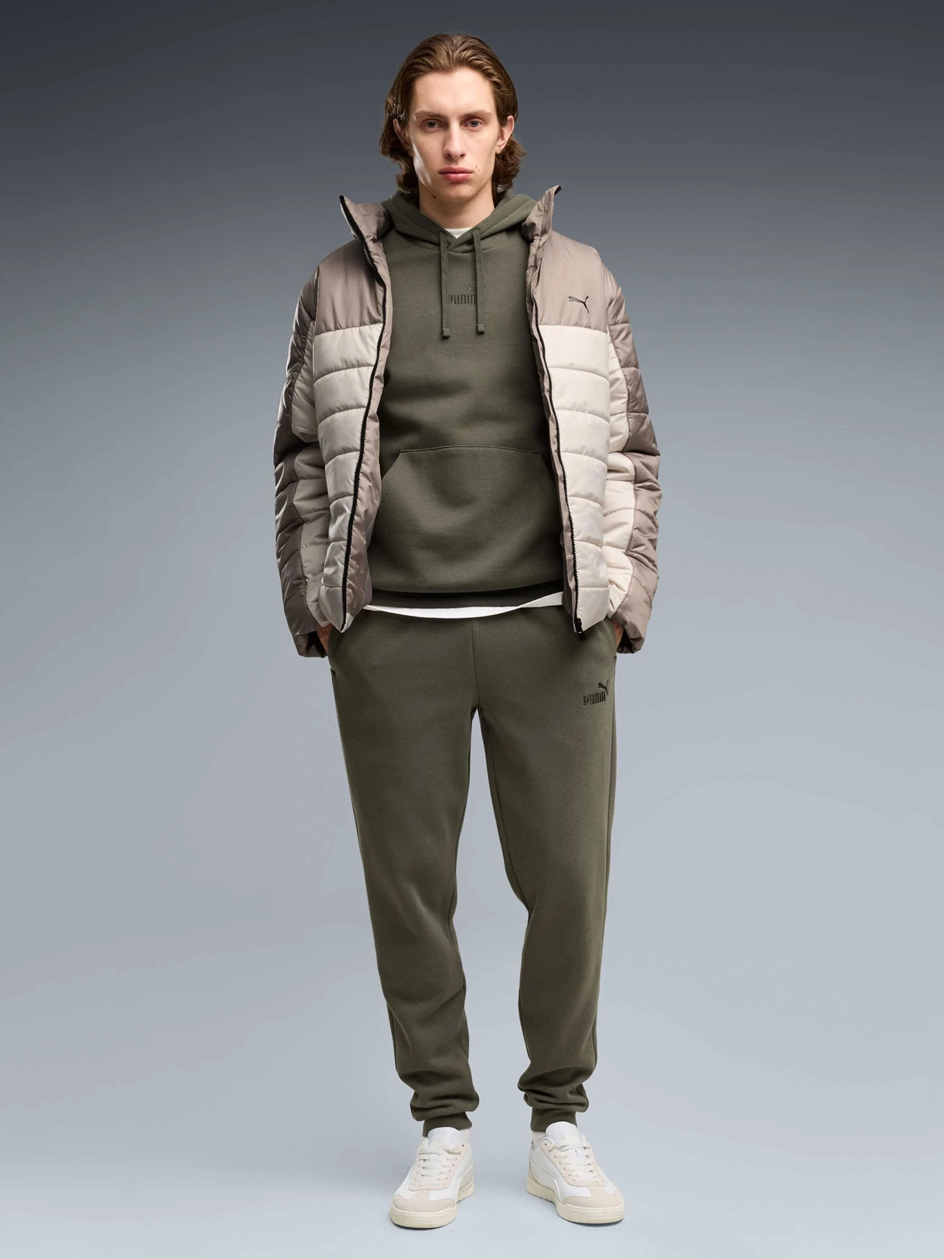 Брюки PUMA Ess No. 1 Logo Sweatpants модель 682607 Фото