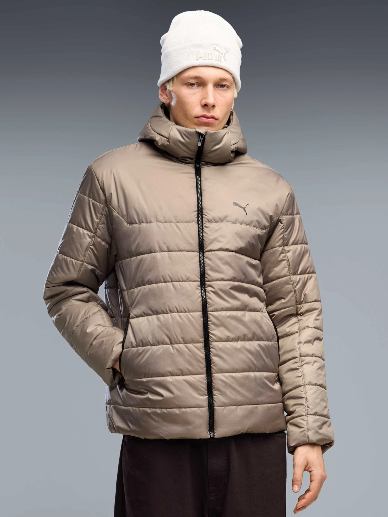 Куртки и дубленки PUMA Ess Hooded Padded Jacket модель 685211 Фото