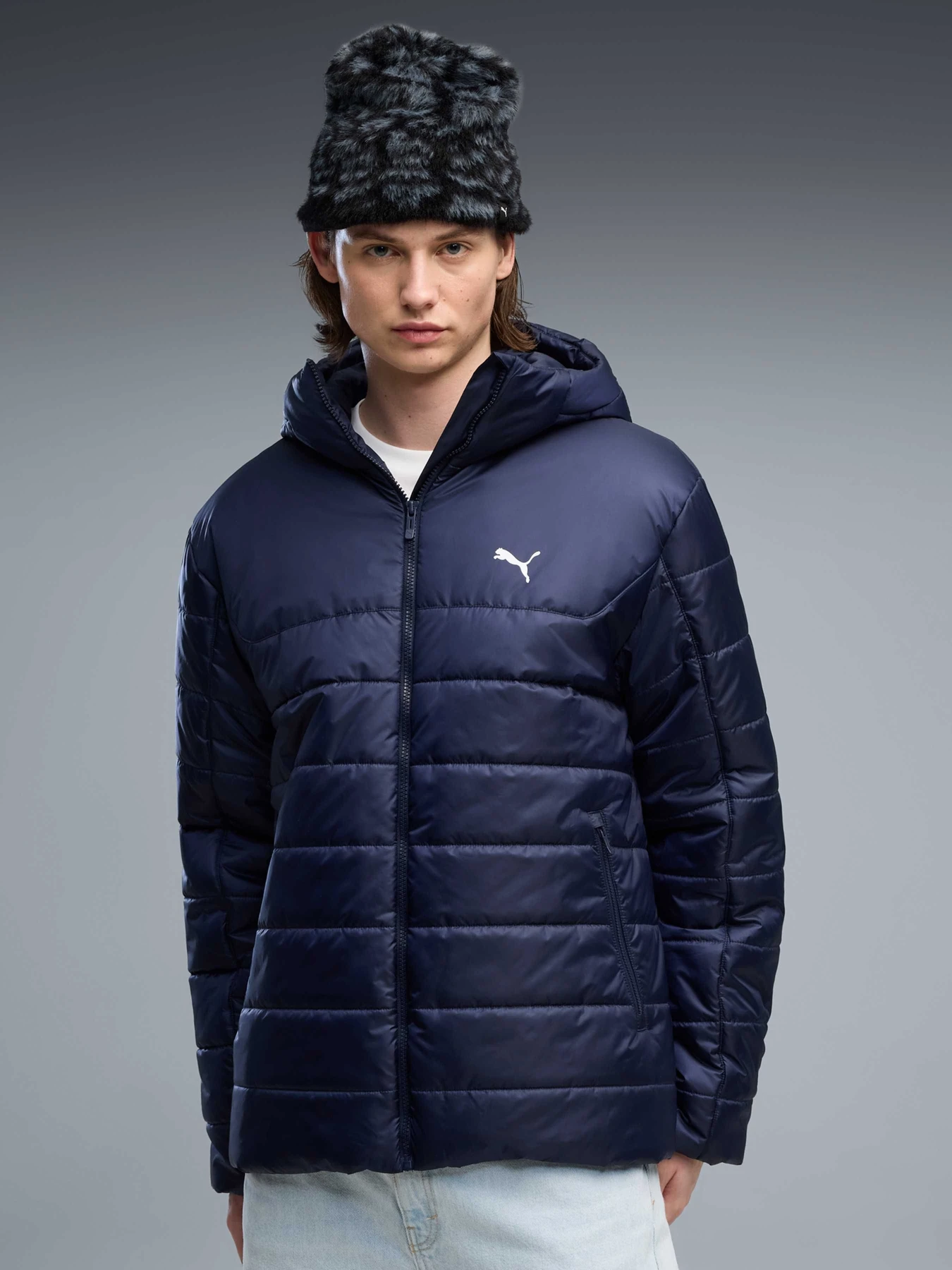 Куртки и дубленки PUMA Ess Hooded Padded Jacket модель 685211 Куртки и дубленки PUMA Ess Hooded Padded Jacket модель 685211 Фото