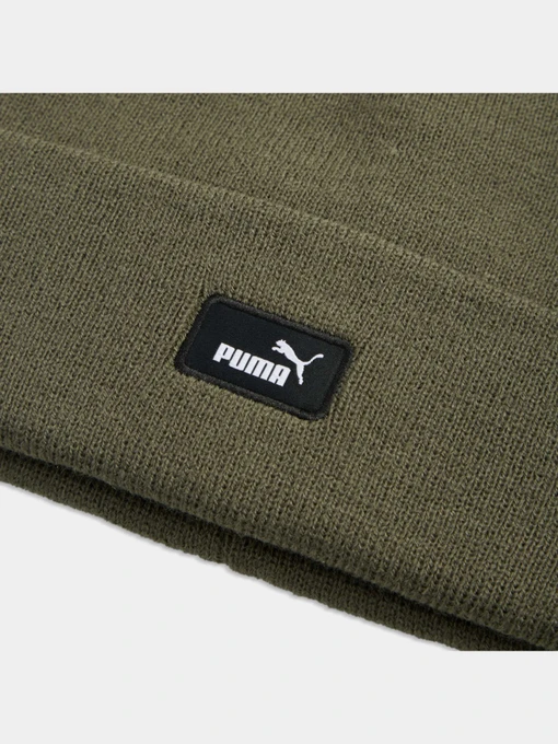 PUMA Ess Mid Crown Beanie Шапка колір зелений фото 3