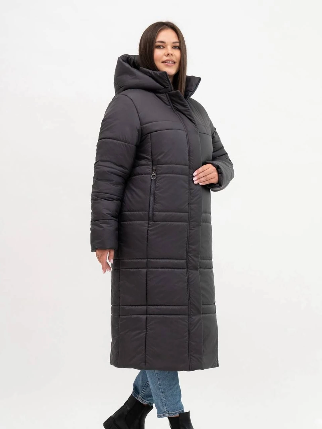 Куртки та дублянки UVENTUM модель LRD-9-1-graphite Фото