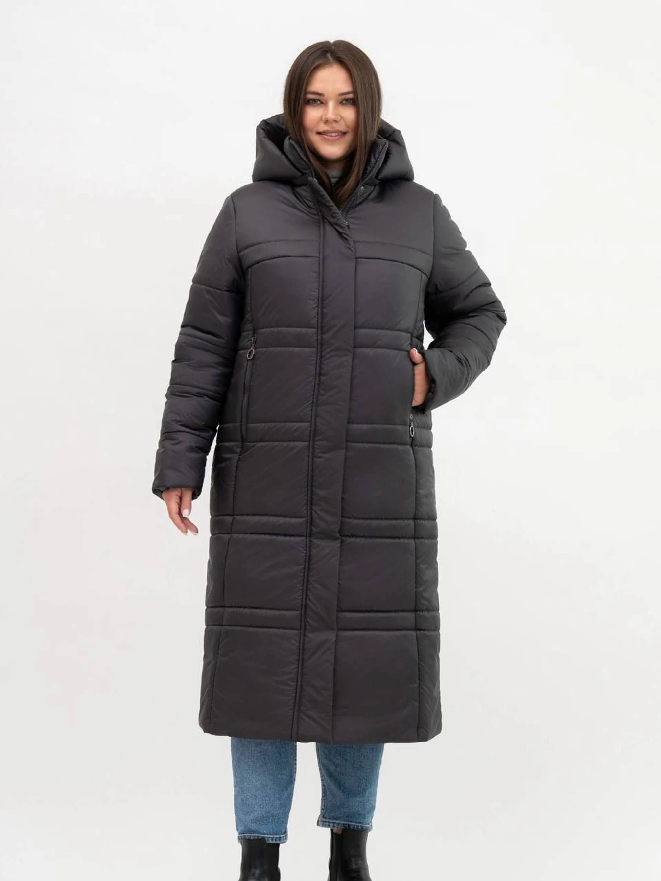 Куртки та дублянки UVENTUM модель LRD-9-1-graphite Фото