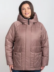 Куртки и дубленки UVENTUM модель LRD-203-mocha Фото