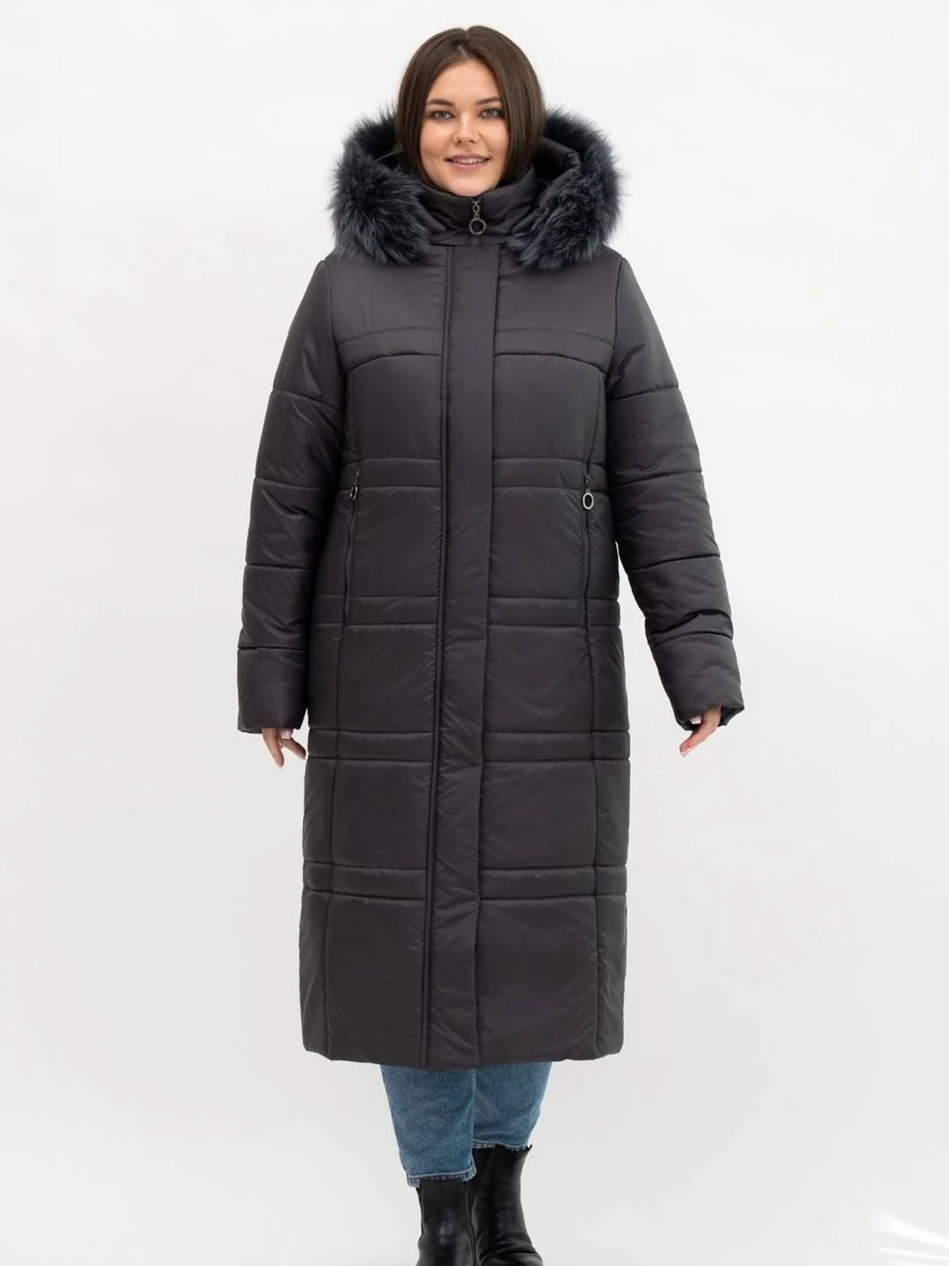 Куртки и дубленки UVENTUM модель LRD-9-pes-graphite Куртки и дубленки UVENTUM модель LRD-9-pes-graphite Фото