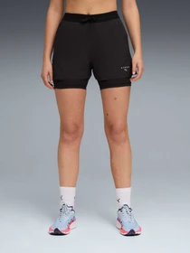 Шорты PUMA W Hyrox Dryelite 2in1 Short модель 528577 Фото