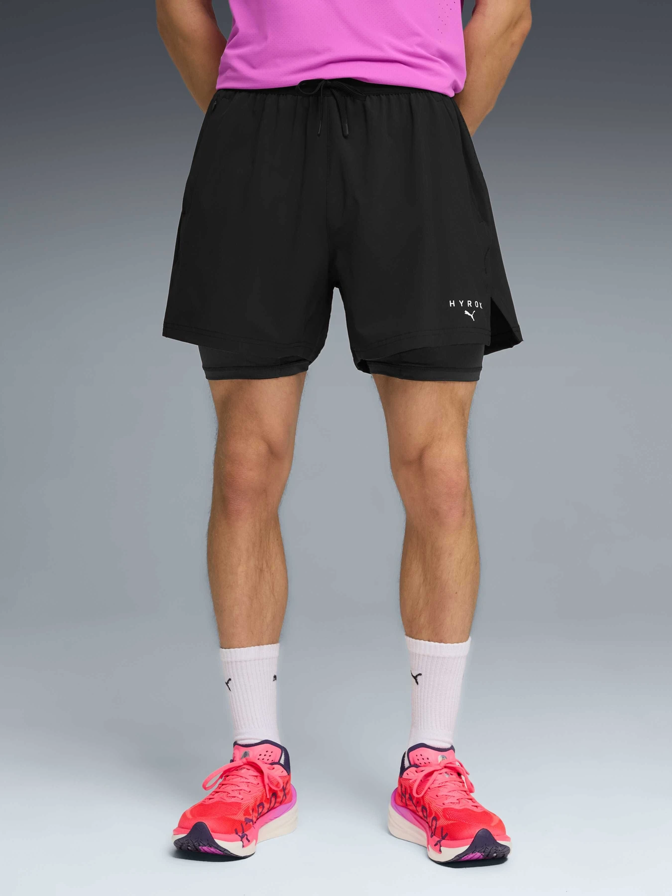 Шорты PUMA M Hyrox Dryelite 2in1 Short модель 528566 Шорты PUMA M Hyrox Dryelite 2in1 Short модель 528566 Фото