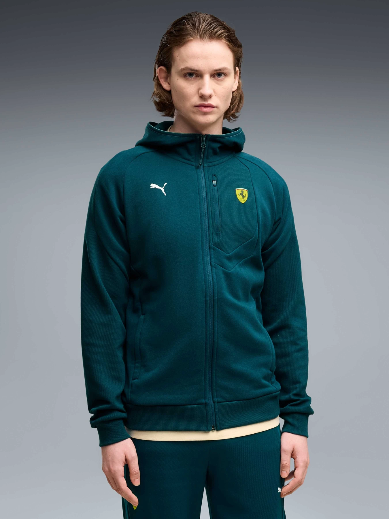 Худі та світшоти PUMA Ferrari Hdd Pm1 Sweat Jacket модель 634243 Худі та світшоти PUMA Ferrari Hdd Pm1 Sweat Jacket модель 634243 Фото