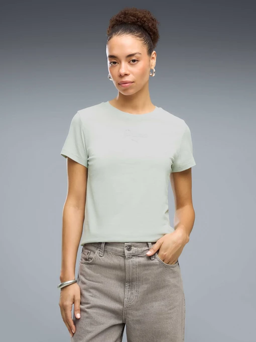 Жіноча Футболка PUMA Ess Script Tee фото 3