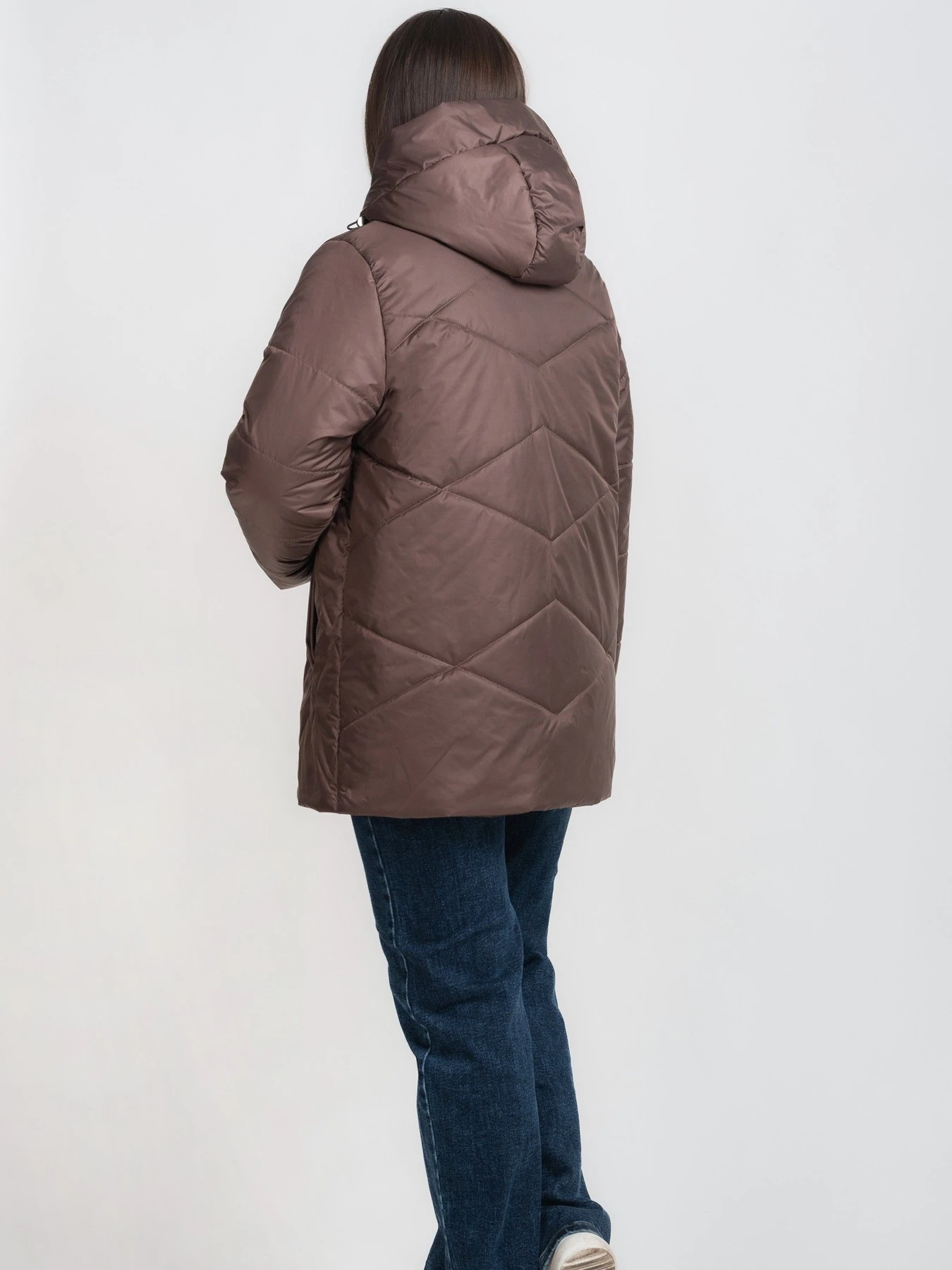 Куртки та дублянки UVENTUM модель LRD-204-chocolate Фото