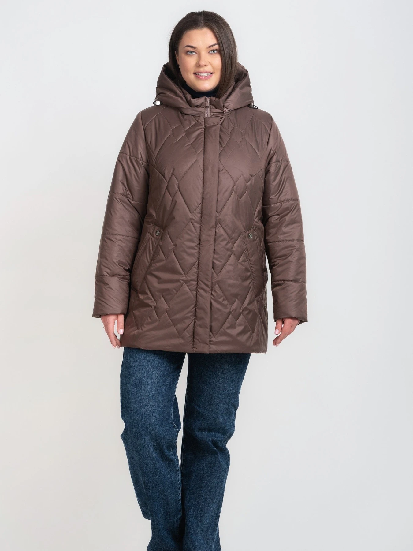 Куртки та дублянки UVENTUM модель LRD-204-chocolate Фото