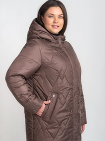 Куртки та дублянки UVENTUM модель LRD-204-chocolate Фото
