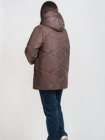 Куртки та дублянки UVENTUM модель LRD-204-chocolate Фото