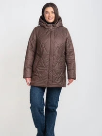 Куртки та дублянки UVENTUM модель LRD-204-chocolate Фото