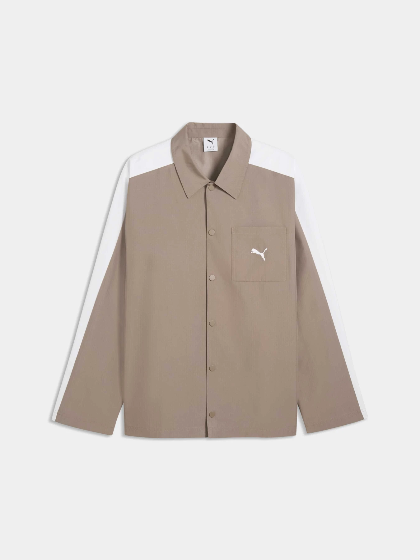 Худі та світшоти PUMA T7 Relaxed Woven Overshirt модель 638362 Худі та світшоти PUMA T7 Relaxed Woven Overshirt модель 638362 Фото