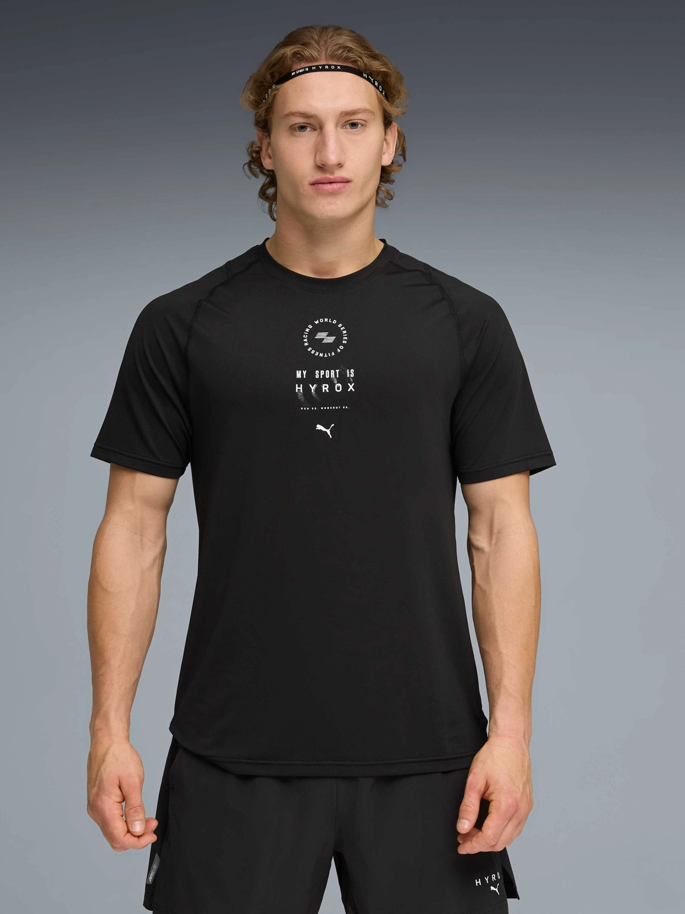 Футболки и поло PUMA M x Hyrox Dryelite Tee модель 528567 Футболки и поло PUMA M x Hyrox Dryelite Tee модель 528567 Фото