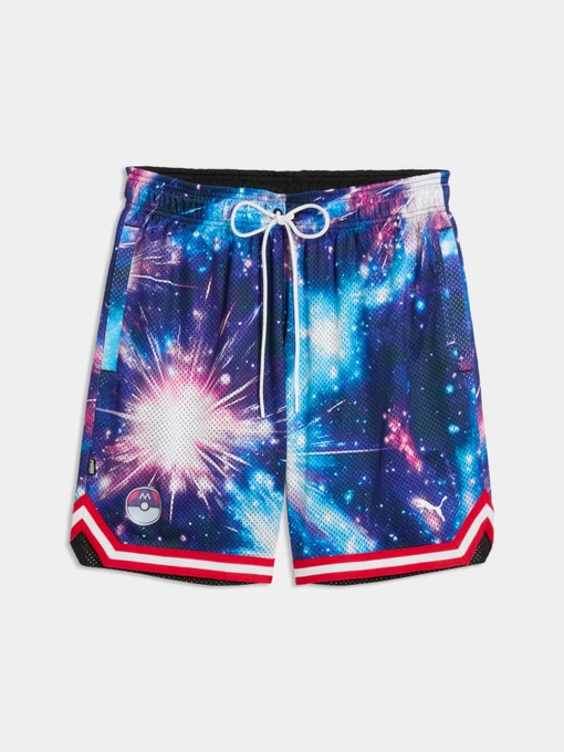 Шорты PUMA Pokemon Mewtwo Shorts модель 635661 Фото