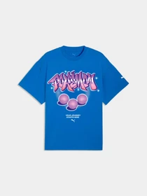 Футболки и поло PUMA Pokemon x Hoops Tee I модель 635655 Фото