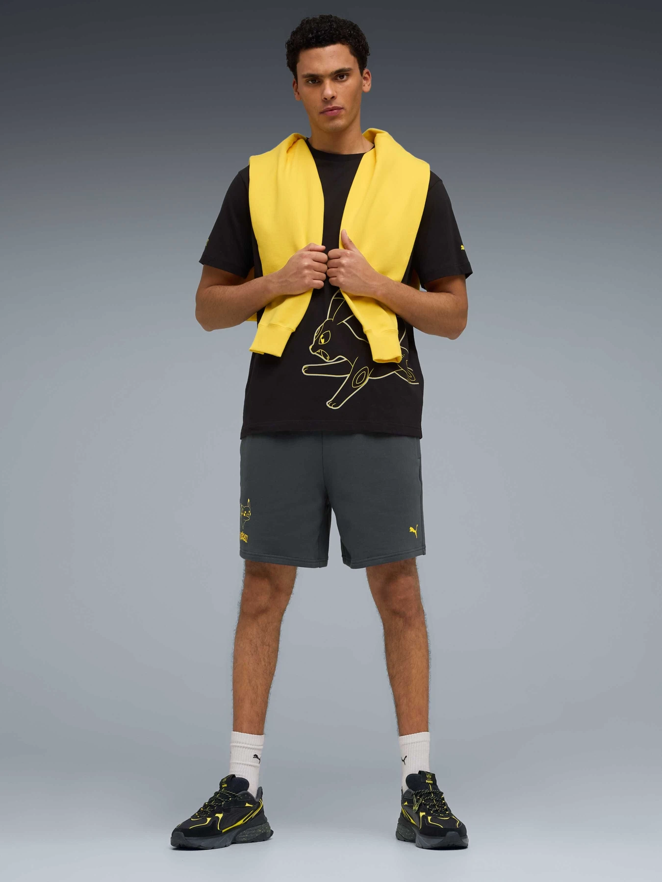 Шорты PUMA x Pokemon Shorts модель 634918 Фото