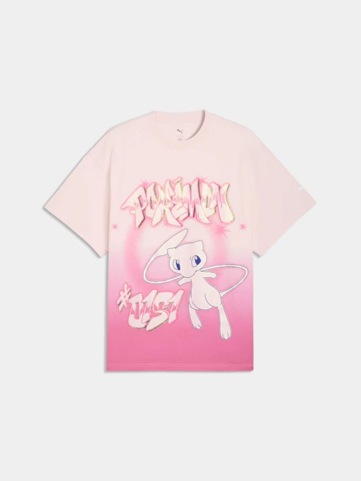 Футболки и поло PUMA Pokemon Shiny Mew Tee модель 635657 Фото