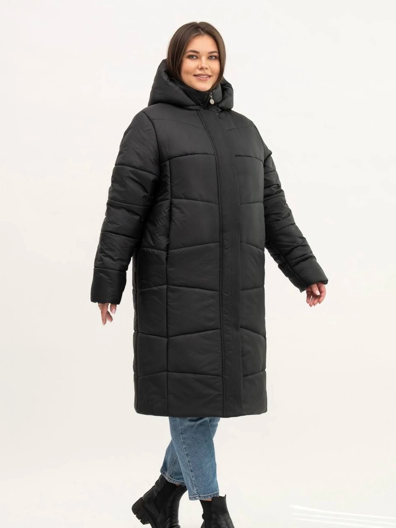 Куртки и дубленки UVENTUM модель LRD-10-1-black Куртки и дубленки UVENTUM модель LRD-10-1-black Фото