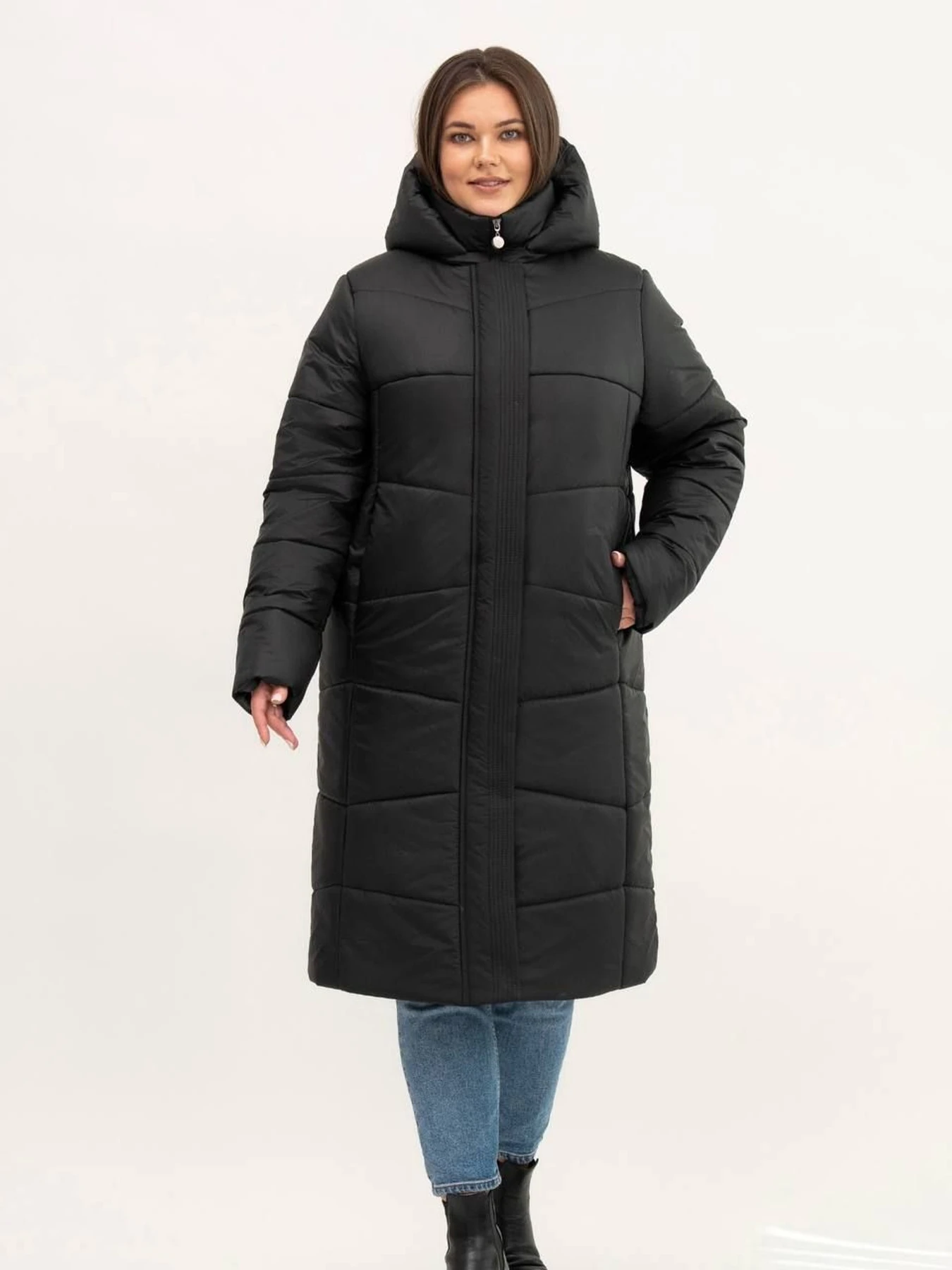 Куртки и дубленки UVENTUM модель LRD-10-1-black Куртки и дубленки UVENTUM модель LRD-10-1-black Фото