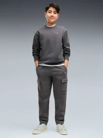 Костюмы PUMA Ess Elevated Crew Suit модель 695218 Фото