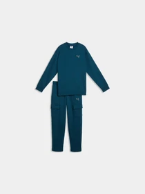 Костюмы PUMA Ess Elevated Crew Suit модель 695218 Фото